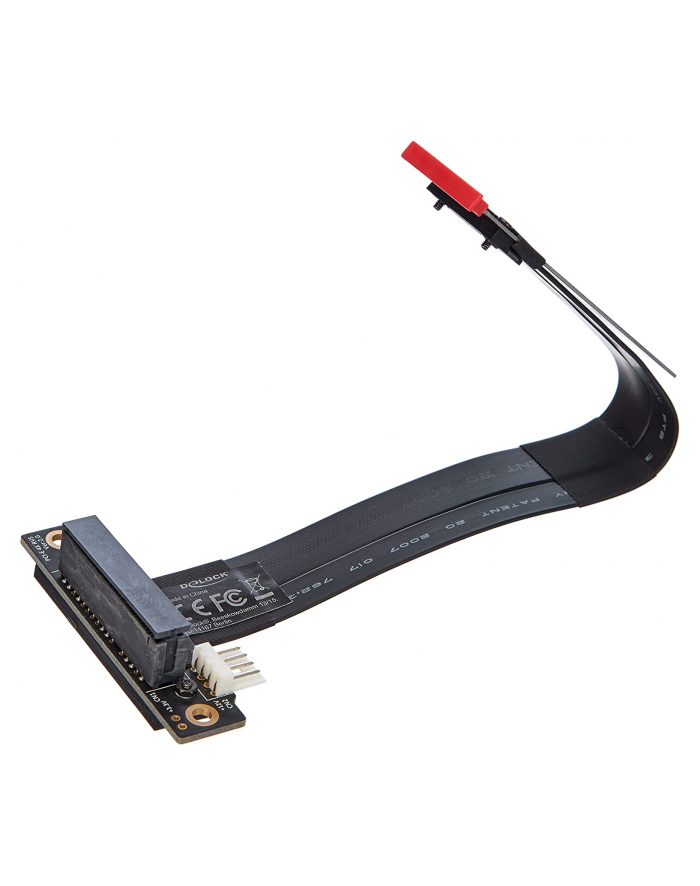 DeLOCK M.2 Key M> PCIe x4 NVMe w. - + 20cm cable główny