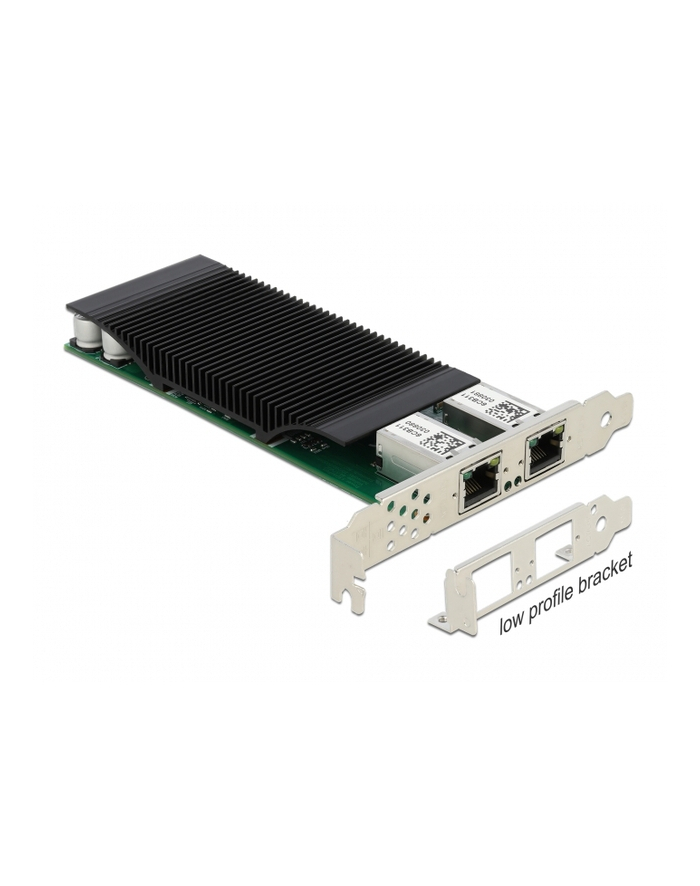DeLOCK PCIe x4 K 2xRJ45 GB LAN PoE + i350 - 88500 główny