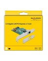 DeLOCK PCIe x1 K 1xRJ45 2.5GB LAN PoE - 89139 - nr 4