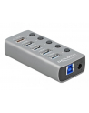 DeLOCK USB 3.2 Gen1 Hub + 4Po + 1SLK + ST + BE - 63262 - nr 9
