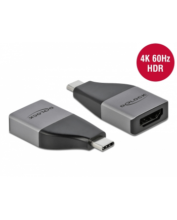 DeLOCK USB-C Ada.> HDMI 4K 60Hz + HDR - 64119
