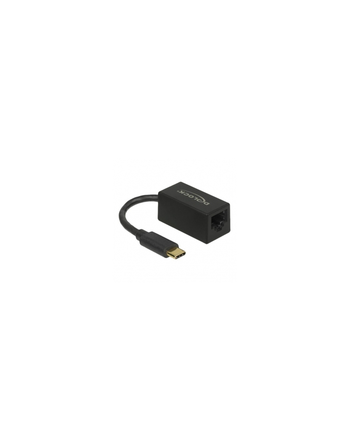 DeLOCK Adap USB3.2> USB-C St> GigaLan Kolor: CZARNY - 66043 główny
