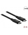 DeLOCK cable USB4 20Gbps 2m bk - 86980 - nr 7