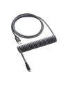 CableMod Classic Coiled Keyboard Cable grey 1.50m - USB-A> USB-C - nr 1