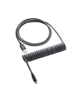 CableMod Classic Coiled Keyboard Cable grey 1.50m - USB-A> USB-C