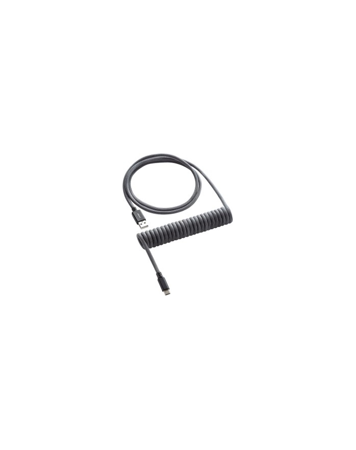 CableMod Classic Coiled Keyboard Cable grey 1.50m - USB-A> USB-C główny