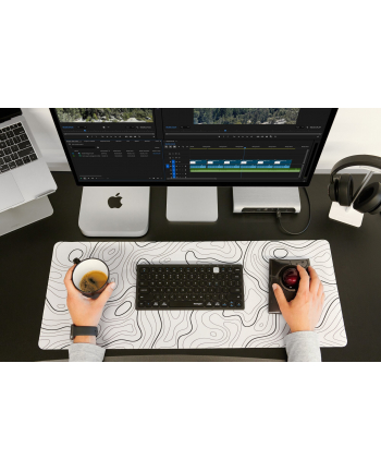 Kensington Compact Multi-Device Dual Wireless Keyboard K75502D-E nr 1