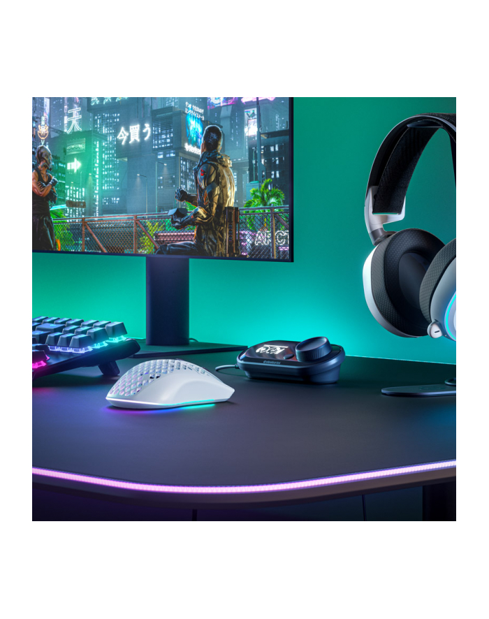 SteelSeries Aerox 3 WL (2022) Snow główny