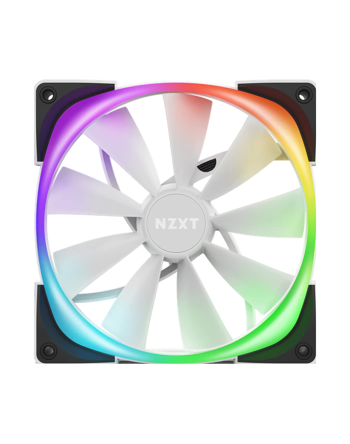 NZXT Aer RGB 2 Single Kolor: BIAŁY 140x140x26 - HF-28140-BW główny