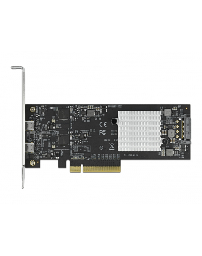 DeLOCK PCIe x8> 2xext. USB 20 Gbps USB-C - 89009 główny