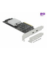 DeLOCK PCIe x8> 2xext. USB 20 Gbps USB-C - 89009 - nr 8