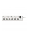Brennenstuhl socket strip 6-way 2m Kolor: BIAŁY - H05VVF 3G1.5 - nr 16