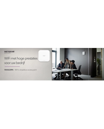 Netgear WAX620 WiFi / AX3600 / Access Point - WAX620-100(wersja europejska)S