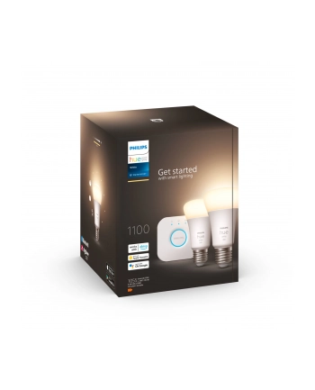 Philips Hue E27 2 starter set 2x1050lm 75W - White