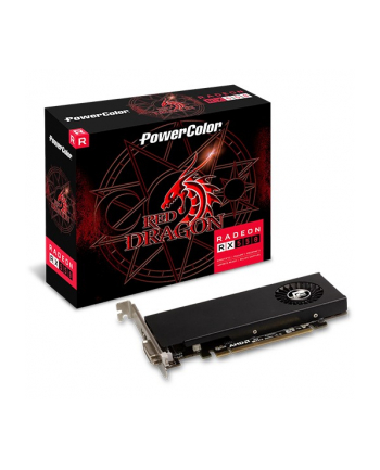 Karta graficzna PowerColor Radeon Red Dragon RX 550 4GB LP DVI/HDMI (AXRX 550 4GBD5-HLE)