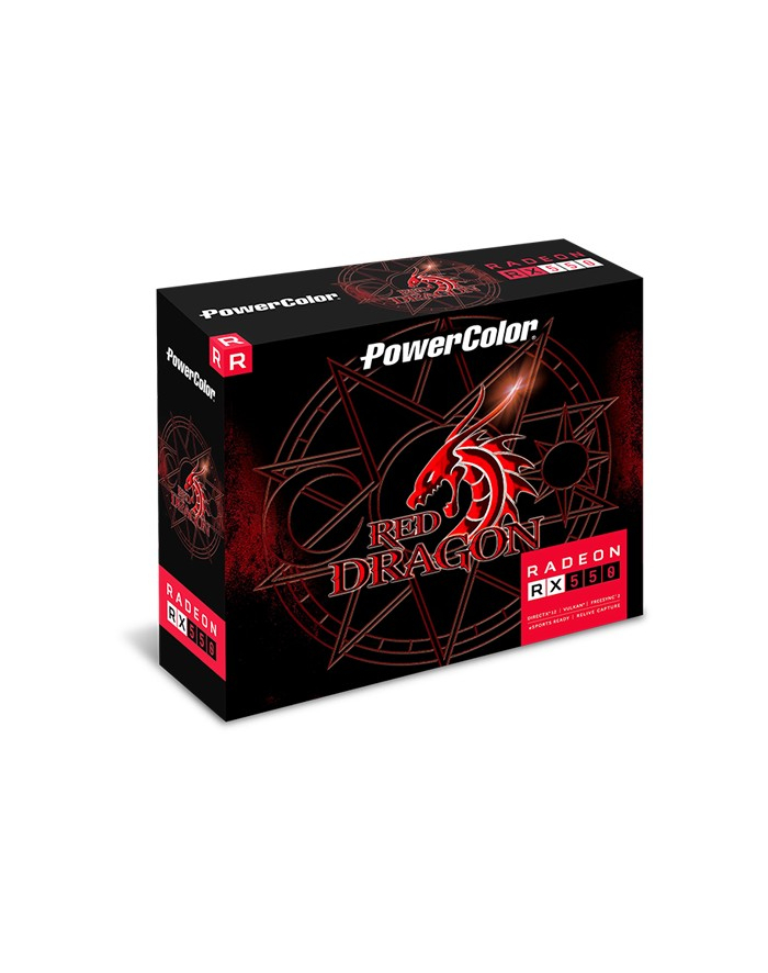 Karta graficzna PowerColor Radeon Red Dragon RX 550 4GB LP DVI/HDMI (AXRX 550 4GBD5-HLE) główny