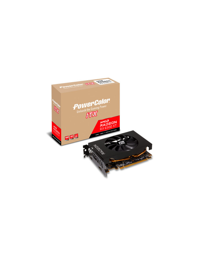Karta graficzna PowerColor Radeon RX 6500XT 4GB GDDR6 HDMI/DP (AXRX 6500XT 4GBD6-DH) główny