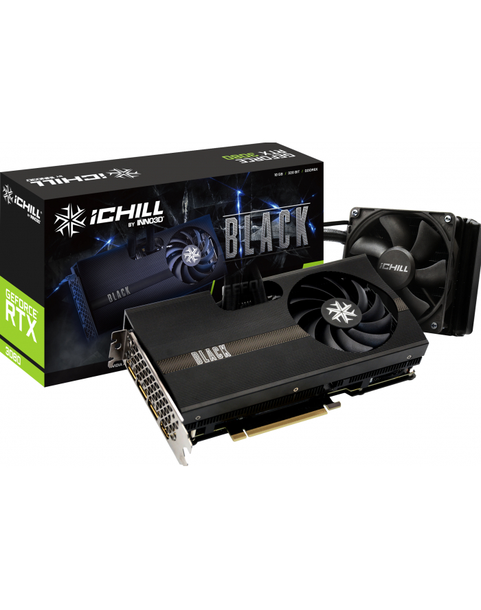 Karta graficzna Inno3D RTX 3080 10GB iChill Black LHR (C3080B-106XX-1810003H) główny