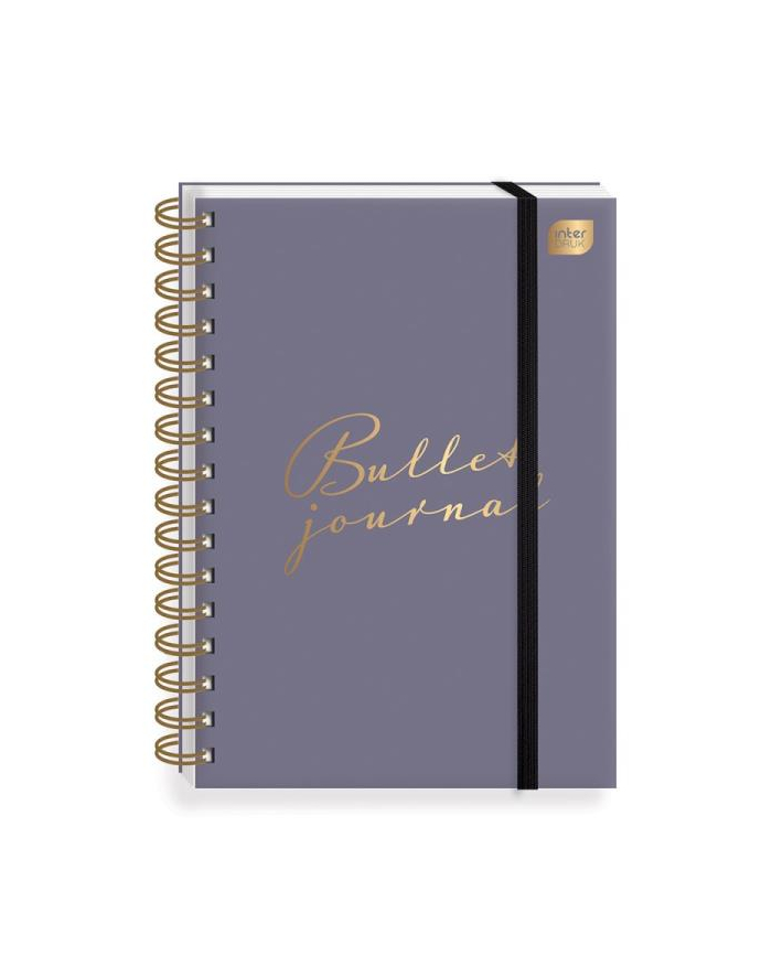 Organizer na spirali A5 244 Bujo plum Interdruk główny