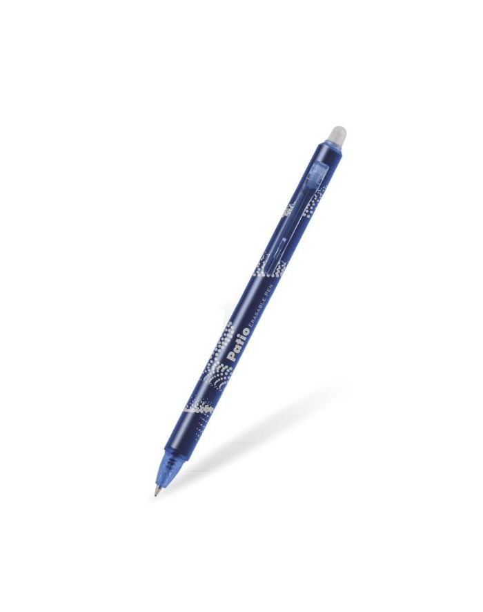 Długopis wymazywalny niebieski Patio Click p12   cena za 1 sztukę główny