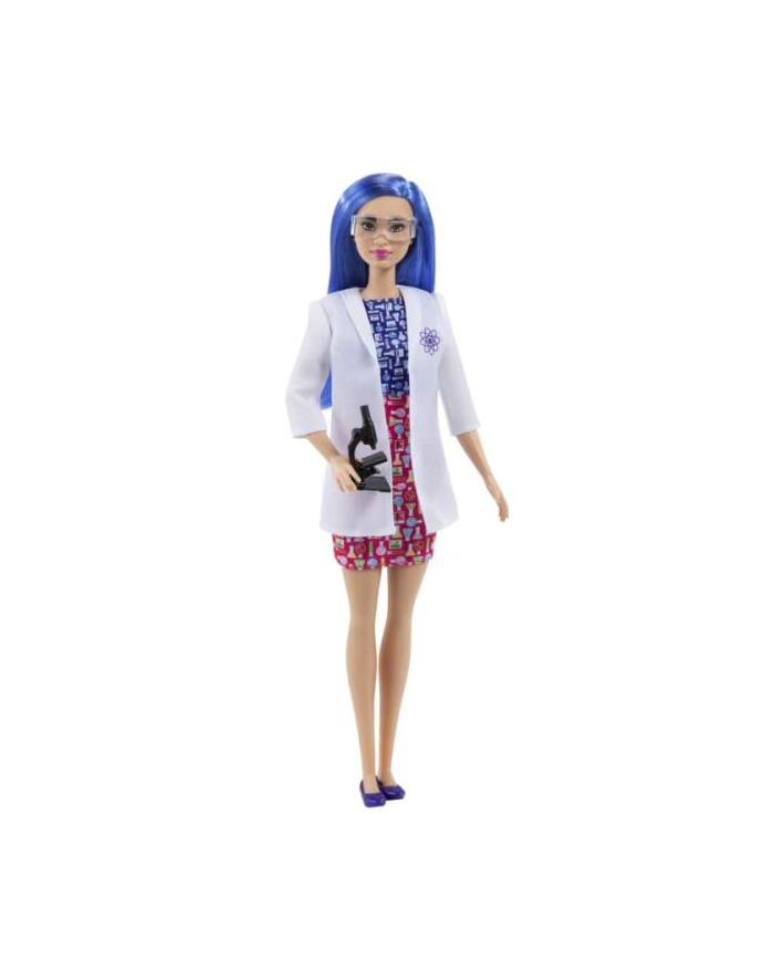 Lalka Barbie Kariera Naukowiec HCN11 DVF50 MATTEL główny