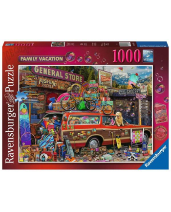 Puzzle 1000el Rodzinne wakacja 167760 RAVENSBURGER