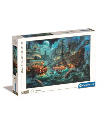 Clementoni Puzzle 6000el Bitwa piratów. Pirates Battle 36530