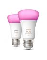 Philips Hue E27 double pack 2x570lm 60W - White ' Col. Amb. - nr 23