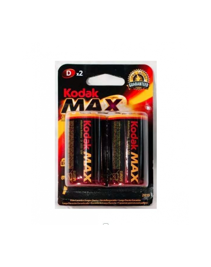 kodak Baterie MAX D (LR20) - blister 2szt główny