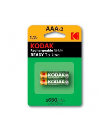Akumulator Kodak AAA (R3) 650 MAh blister 2szt nienaładowane
