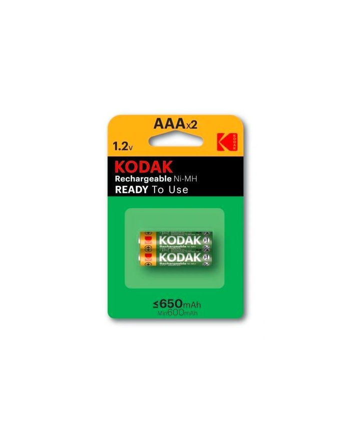 Akumulator Kodak AAA (R3) 650 MAh blister 2szt nienaładowane główny
