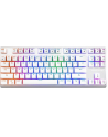 modecom Klawiatura mechaniczna RGB VOLCANO LANPARTY(niebieski przełącznik Outemu) przewodowa biały - nr 1
