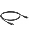 DeLOCK cable USB4 40Gbps coaxial 0.8m bk - 86979 - nr 1