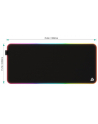aukey KM-P7 RGB XXL gamingowa podkładka pod mysz i klawiaturę | 900x400x4mm | wodoodporna | gumowany spód | aplikacja G-aim Control Center - nr 5