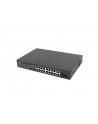 lanberg Przełącznik Switch 16X100MB POE+/2XCombo niezarządzalny rack 19 cali Gigabit Ethernet 250W - nr 11