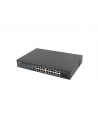 lanberg Przełącznik Switch 16X100MB POE+/2XCombo niezarządzalny rack 19 cali Gigabit Ethernet 250W - nr 21