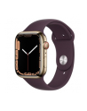 Apple Watch S7 stainless steel Cell 45mm (sport bracelet dark cherry) - nr 8