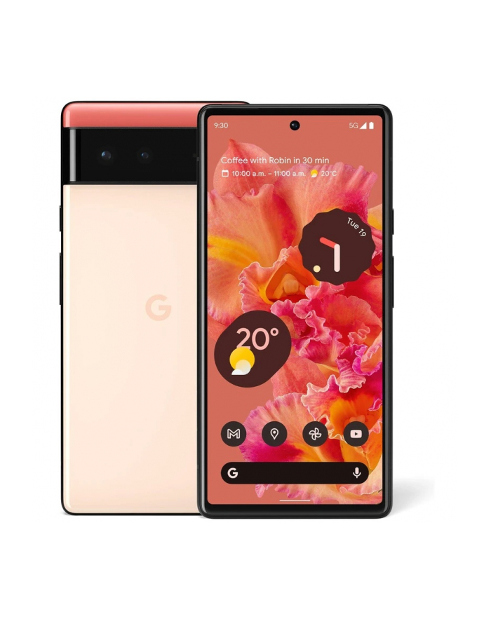 Google Pixel 6 - 6.4 - 128GB / 8GB DS Kinda coral - System Android główny