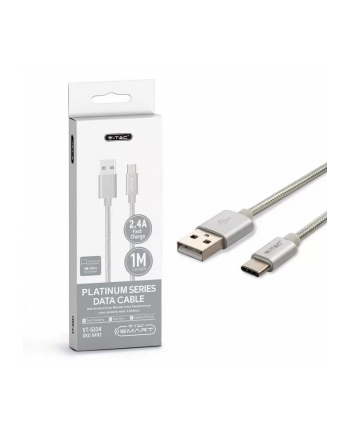 v-tac Kabel USB M - USB Typ-C 1M 2.4A