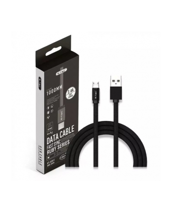 v-tac Kabel USB M - microUSB M 1M 2.4A