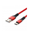 v-tac Kabel USB Typ-C 1M 2.4A Czerwony - nr 1