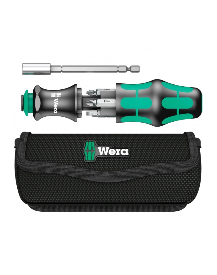 Wera Kraftform Kompakt 28 B - Combination screwdriver with 6 bits with pocket główny