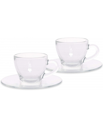 Bialetti espresso cups 2 pcs. - glass