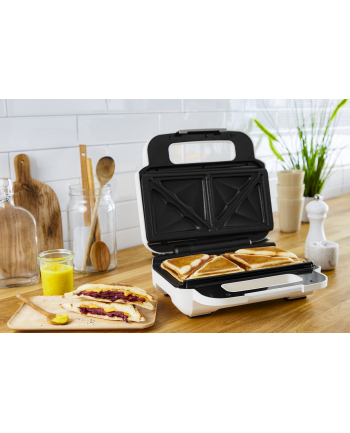 Tefal Snack XL SW 7011 Kolor: BIAŁY - Sandwich waffle combination device