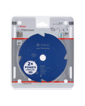 bosch powertools Bosch circular saw blade EfFC 160x20x1.8 / 1.2x4T - 2608644554 nr 1