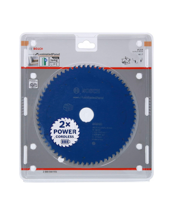 bosch powertools Bosch circular saw blade EfLP 210x30x2.1 / 1.4x66T - 2608644551