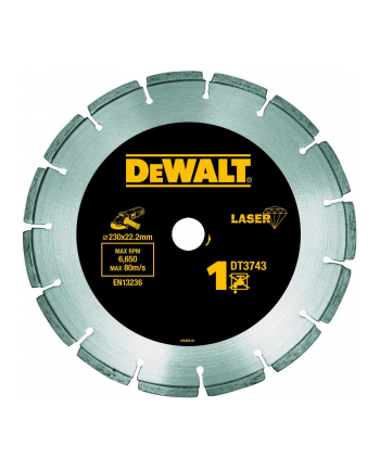 Dewalt diamond cutting disc DT3743-XJ - Sintered HP4 125mm