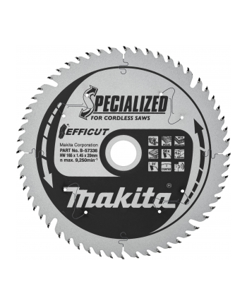 Makita saw blade EFFICUT 165mm 56Z - B-57336