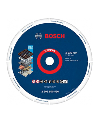 bosch powertools Bosch diamond metal cutting disc 230mm - 2608900536