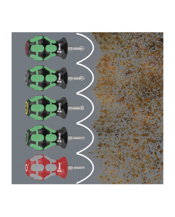 Wera 300/7 Mix 1 - Screwdriver set